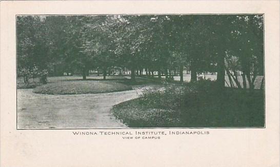 Winona Technical Institute View Of Campus Indianpolis Indiana
