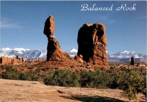 Balanced Rock, Arches National Park, Utah, Slick Rock Member, Dewey Postcard