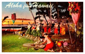 Postcard TOURIST ATTRACTION SCENE State of Hawaii HI AS5646