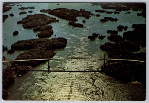 Thousand Islands Bridge Ontario Canada Post Pre-stamped Aerial View Postcard #3