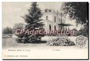 Postcard Old Castle Richelieu
