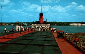 USA The SS Valley Camp Great Lakes Freighter Sault Ste Marie Michigan 09.88 