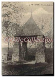 Postcard The Old Belfry In St. Barbara Faouet