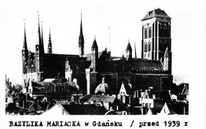 B37227 Bazylika Mariacka w gdansk  poland