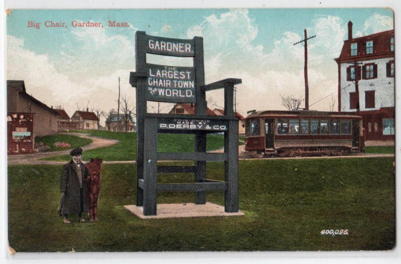 Big Chair, Gardner MA / HipPostcard