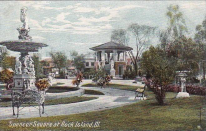 Illinois Rock Island Spencer Square 1907
