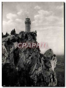 Postcard Modern San Marino Rep troisiemme the tower and panorama