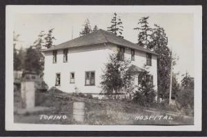 Tofino BC Canada Local Hospital 1930s-40s RPPC