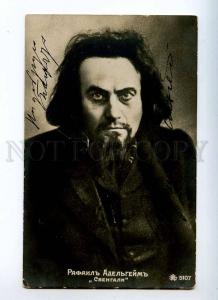 226968 Rafail ADELHEIM Russian DRAMA Actor Svengali AUTOGRAPH