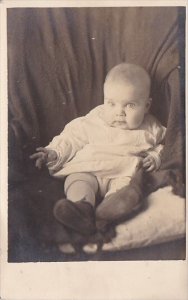 Young Baby Posing Real Photo