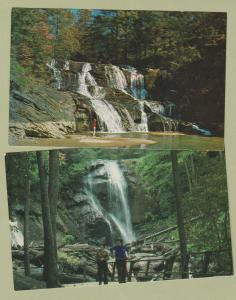 Waterfalls Postcards Georgia Cane Creek Anna Ruby