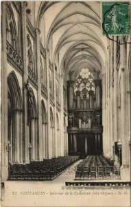 CPA COUTANCES-Interieur de la Cathédrale orgue (138229)