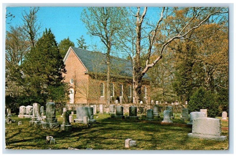 1982 Ware Episcopal Church Gloucester County Virginia VA Posted Trees Postcard