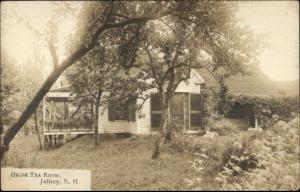 Jaffrey NH Oribe Tea Room c1910 Real Photo Postcard