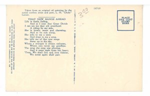 That New Range Ahead   Artist: L.H. Dude Larsen