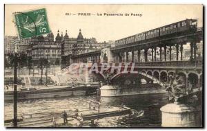 Paris Postcard Old Gateway Passy (Metro)