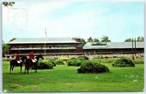 A view from the spacious infield at Saratoga race track - Saratoga Springs, NY