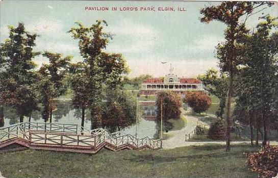 Illinois Elgin Pavilion In Lords Park