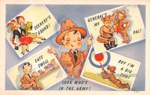 Army Military Comic Unused 