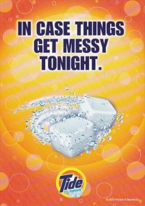 Advertising Tide Detergent Rapid Action Tablets