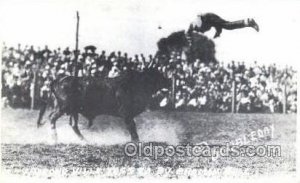 Pancho Villa and Braman Bull Cowboy Western Unused 