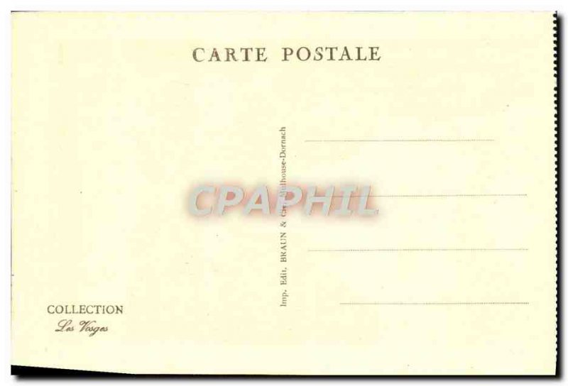 Old Postcard Epinal Notre Dame Church