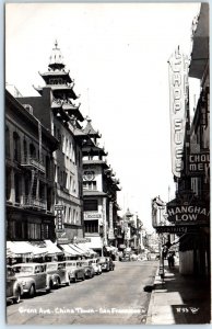 Postcard - Grant Avenue China Town, San Francisco, California, USA