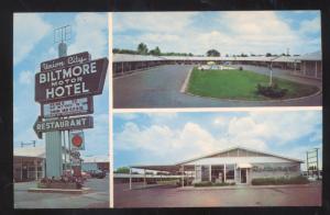 UNION CITY TENNESSEE UNION CITY BILTMORE MOTEL ADVERTISING POSTCARD TENN.