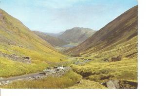 Postal (PostCard) 041323 : The English Lakes. Kirstone Pass and Brotherswa...