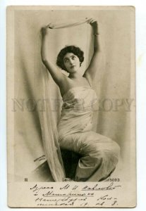 488196 Lina CAVALIERI Italian OPERA singer Vintage PHOTO postcard REUTLINGER