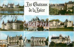 Modern Postcard The Mervilles the Loire Valley Castles Chambord Blois Chaumon...