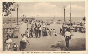 France Arcachon Cote d'Argent Vintage Postcard 07.51