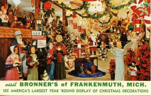 MI - Frankenmuth. Bronner's Christmas Decorations