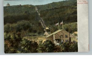 Holyoke MA Mt Tom Railroad c1910 Postcard