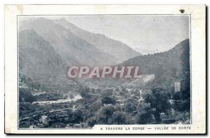 CPA A travers la Corse vallee de Corte 