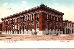 Massachusetts Boston Hortiicultural Hall