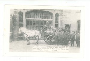 DE - Wilmington. Fame Hose & Steam Fire Co, Firemen, Equip, Sta 1894 RPPC