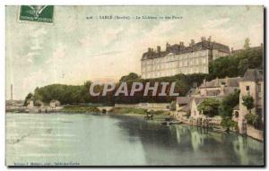 Old Postcard Sand Chateau seen Bridges