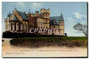 Old Postcard Hendaye Chateau d & # 39Abbadia bequeathed to the & # 39Institut...