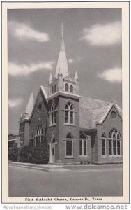 Texas Gainesville First Methodist Church