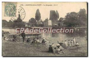 Old Postcard The Swimming Joinville le Pont