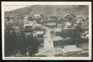 h2962 - CAUSAPSCAL Quebec Postcard 1930s Sacre Coeur de Marie Village