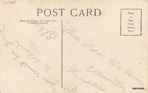 C-1910 Iola Portland Cement Worker Kansas postcard 8226