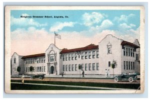 1907-10 Hougton Grammer School, Augusta, GA.  Postcard F126E