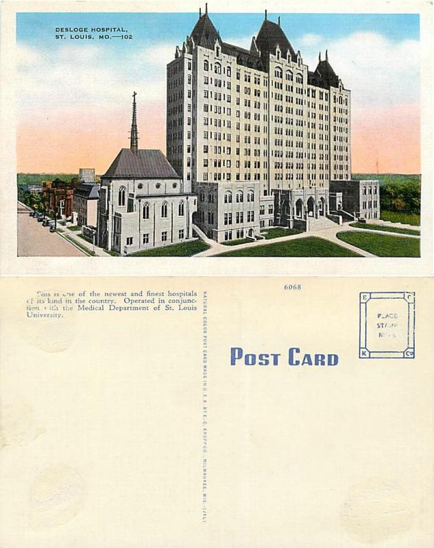 Desloge Hospital in St. Louis, Missouri, MO, Linen