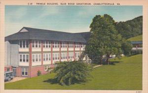 Virginia Charlottesville Trinkle Building Blue Ridge Sanatorium