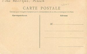 Postcard France Bourges C-1910 Large letters multi view 23-129