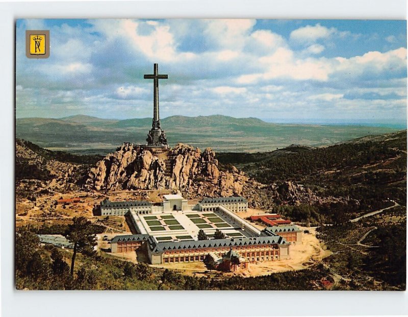 Postcard Santa Cruz Del Valle de los Caídos, San Lorenzo de El Escorial, Spain
