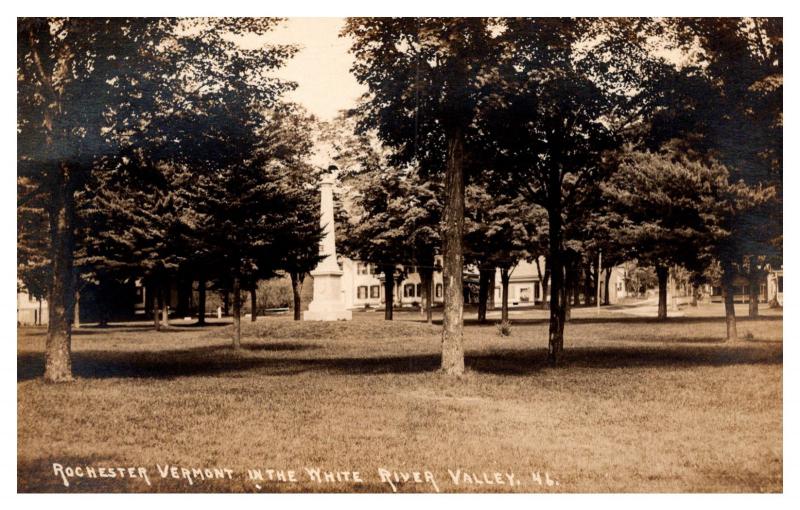 Vermont  Rochester Park, Monument ,  RPC  