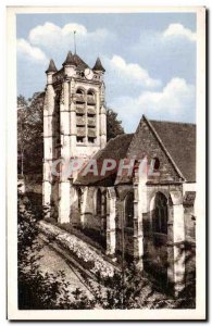 Old Postcard La Fere Milon Aisne Notre Dame Church